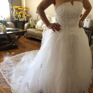 St. Tropez wedding dress.